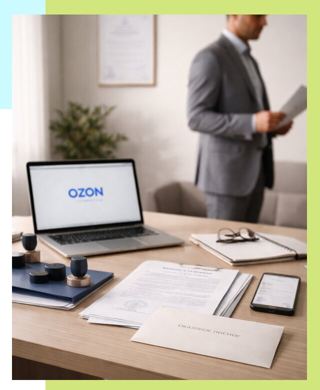 Отказное письмо для Ozon в Торжке от 3578 р. | Сертэкс