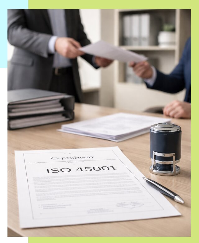 Сертификат ISO 45001 в Торжке под ключ от 46008 р. | Сертэкс